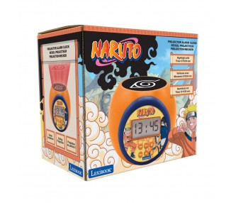 Reloj Despertador Proyector Naruto