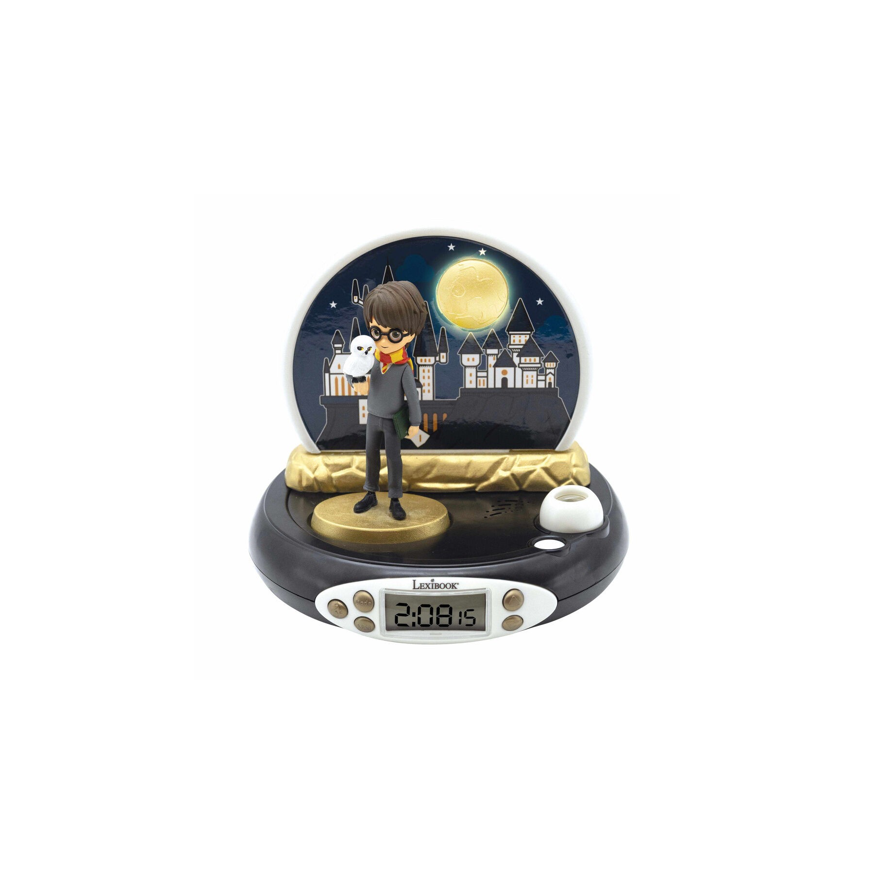 Reloj Despertador Proyector 3D Harry Potter
