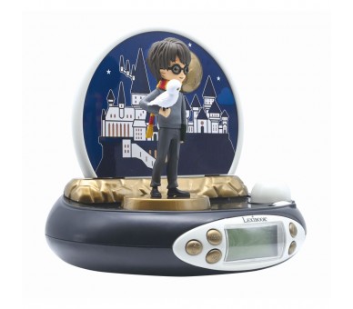 Reloj Despertador Proyector 3D Harry Potter
