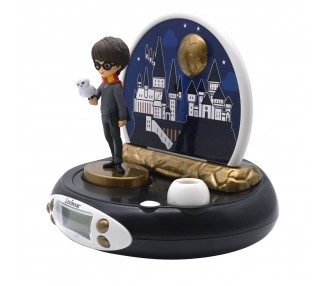 Reloj Despertador Proyector 3D Harry Potter