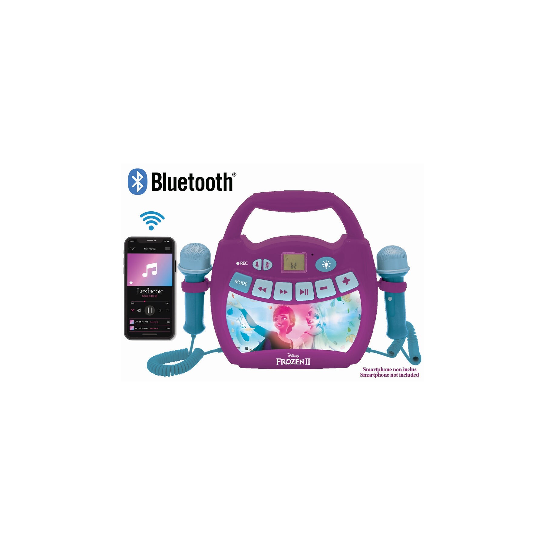 Altavoz Karaoke Bluetooth Frozen Disney