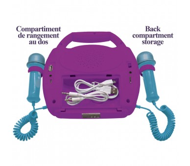 Altavoz Karaoke Bluetooth Frozen Disney