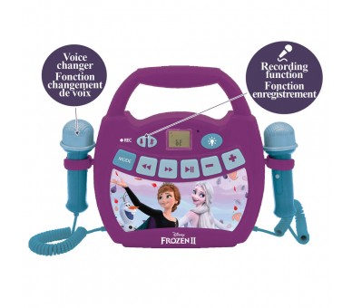 Altavoz Karaoke Bluetooth Frozen Disney