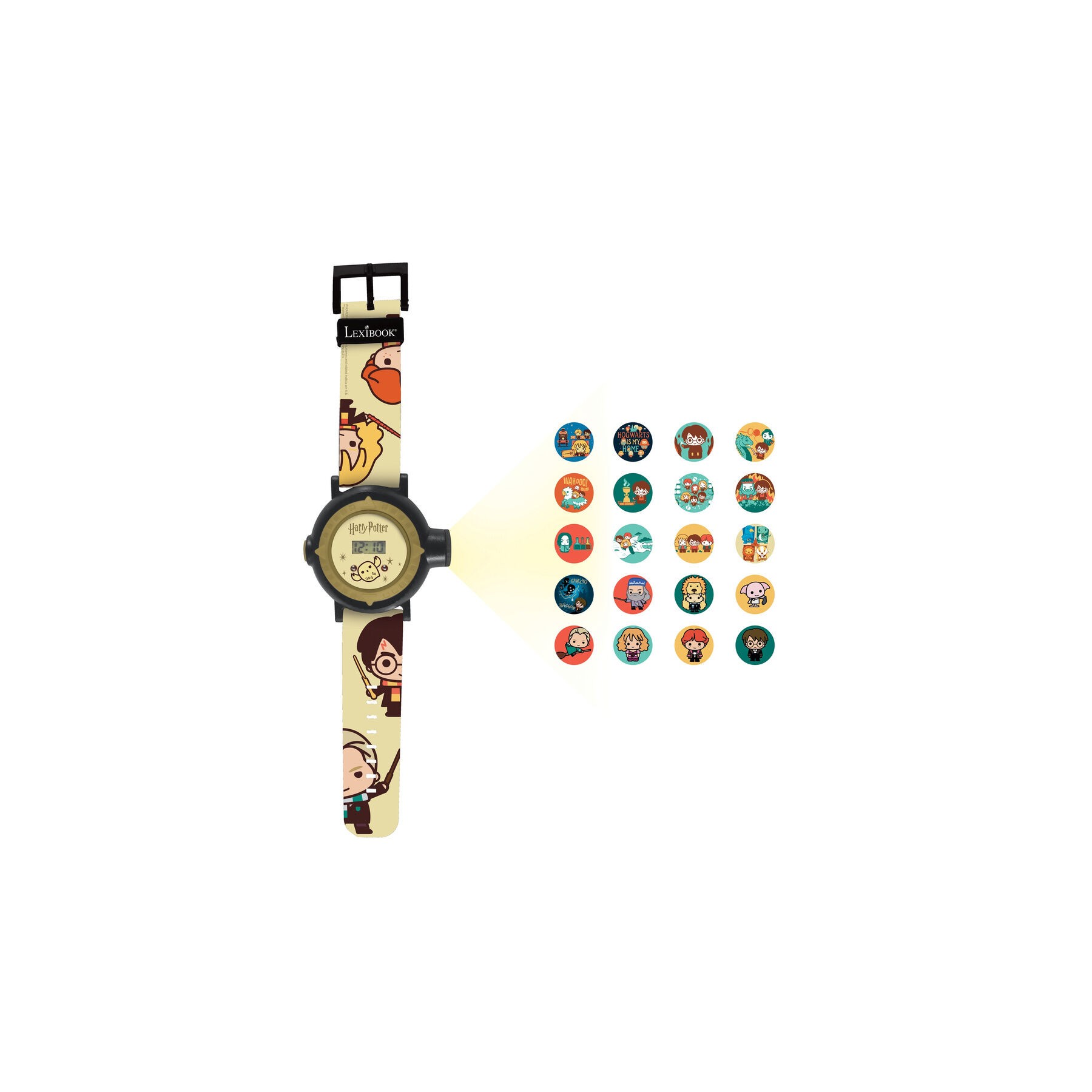 Reloj Digital proyecciones Harry Potter