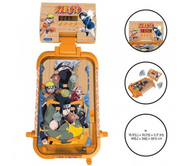 Juego Pinball de mesa electronico Naruto Shippuden
