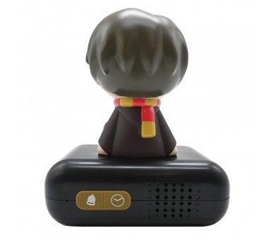 Reloj Despertador Luz Nocturna 3D Harry Potter