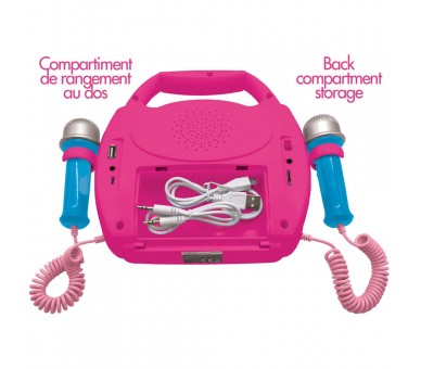 Altavoz Karaoke Bluetooth Princesas Disney