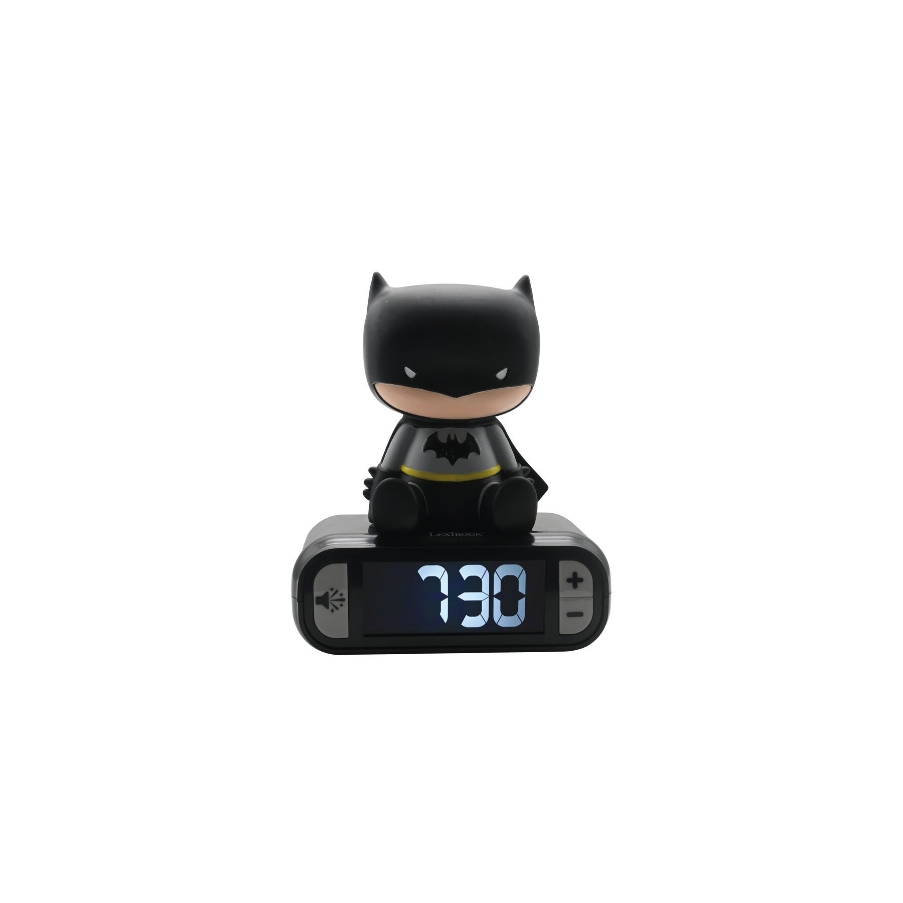 Reloj Despertador Luz Nocturna 3D Batman DC Comics