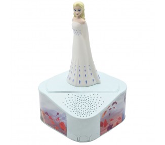 Altavoz Bluetooth Figura Luminosa Elsa Frozen Disney