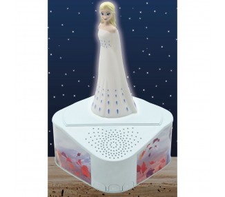 Altavoz Bluetooth Figura Luminosa Elsa Frozen Disney