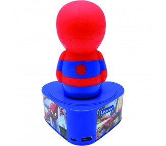 Altavoz Bluetooth Figura Luminosa Spiderman Marvel