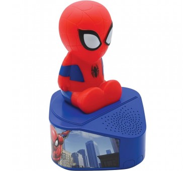 Altavoz Bluetooth Figura Luminosa Spiderman Marvel