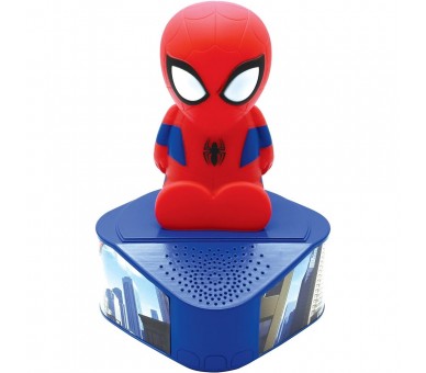 Altavoz Bluetooth Figura Luminosa Spiderman Marvel