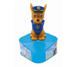 Altavoz Bluetooth Figura Luminosa Chase Patrulla Canina Paw Patrol