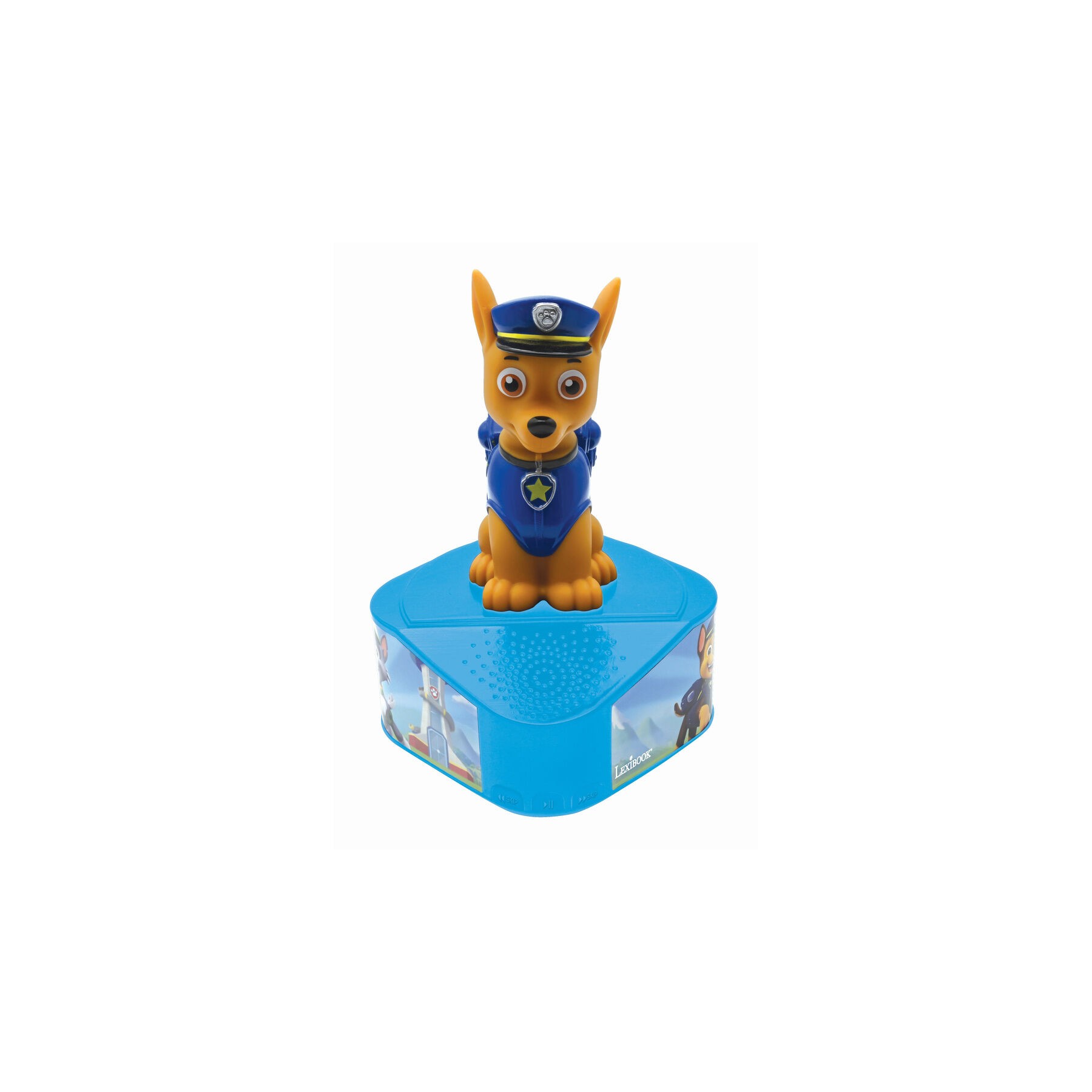 Altavoz Bluetooth Figura Luminosa Chase Patrulla Canina Paw Patrol