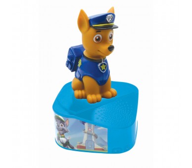 Altavoz Bluetooth Figura Luminosa Chase Patrulla Canina Paw Patrol