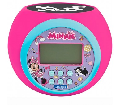 Reloj Despertador Proyector Minnie Disney