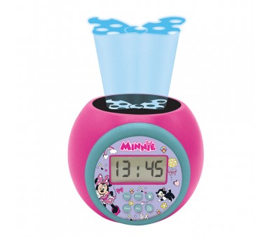 Reloj Despertador Proyector Minnie Disney