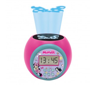 Reloj Despertador Proyector Minnie Disney