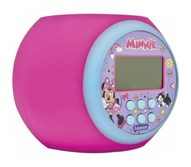 Reloj Despertador Proyector Minnie Disney