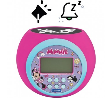 Reloj Despertador Proyector Minnie Disney