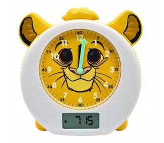 Reloj Despertador Educativo El Rey Leon Disney