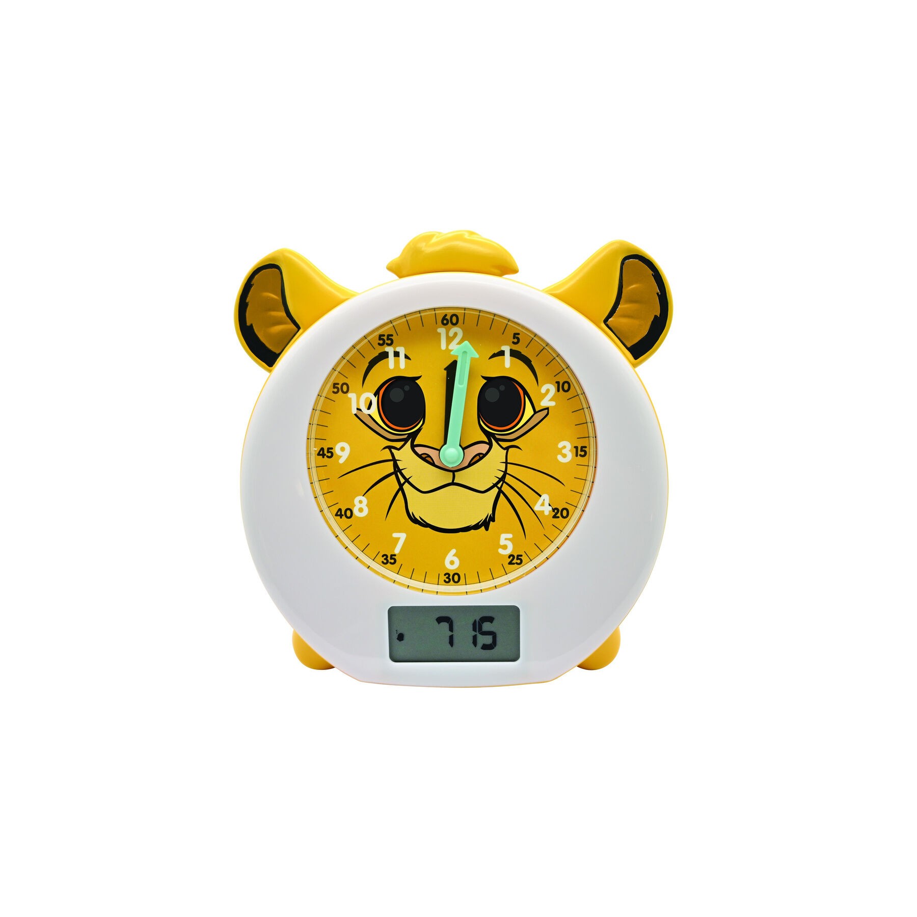Reloj Despertador Educativo El Rey Leon Disney