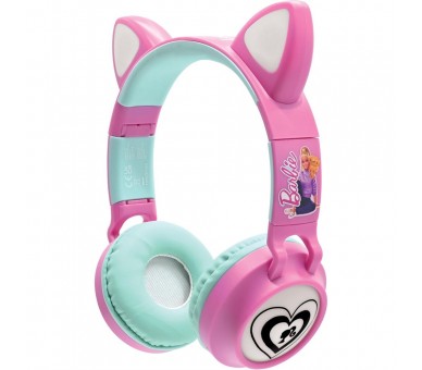 Auriculares inalambricos con luz Barbie