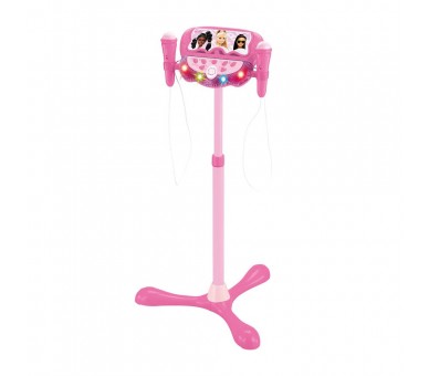 Microfono Karaoke Soporte Ajustable Barbie