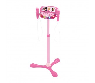 Microfono Karaoke Soporte Ajustable Barbie