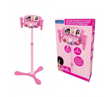 Microfono Karaoke Soporte Ajustable Barbie
