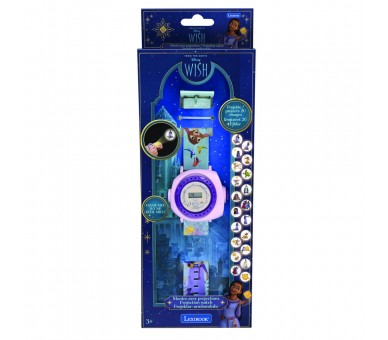 Reloj Digital proyecciones Wish Disney