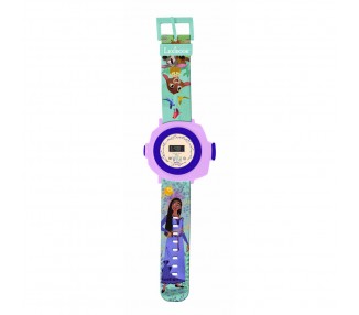 Reloj Digital proyecciones Wish Disney