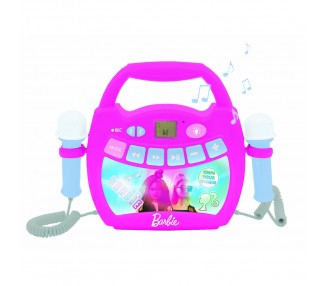 Altavoz Karaoke Bluetooth Barbie
