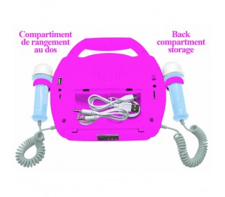 Altavoz Karaoke Bluetooth Barbie