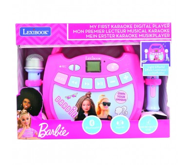 Altavoz Karaoke Bluetooth Barbie