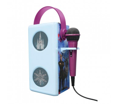 Altavoz Bluetooth Luminoso + Microfono Frozen Disney