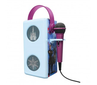 Altavoz Bluetooth Luminoso + Microfono Frozen Disney
