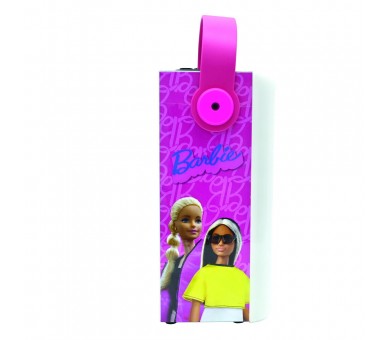 Altavoz Bluetooth Luminoso + Microfono Barbie