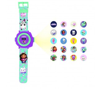 Reloj Digital proyecciones La Casa de Muñecas de Gabby