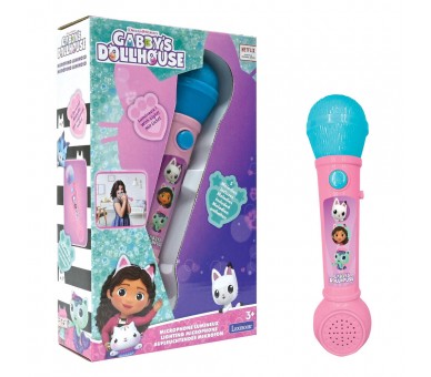 Microfono luminoso La Casa de Muñecas de Gabby