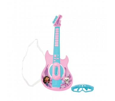 Guitarra Electronica con Microfono La Casa de Muñecas de Gabby