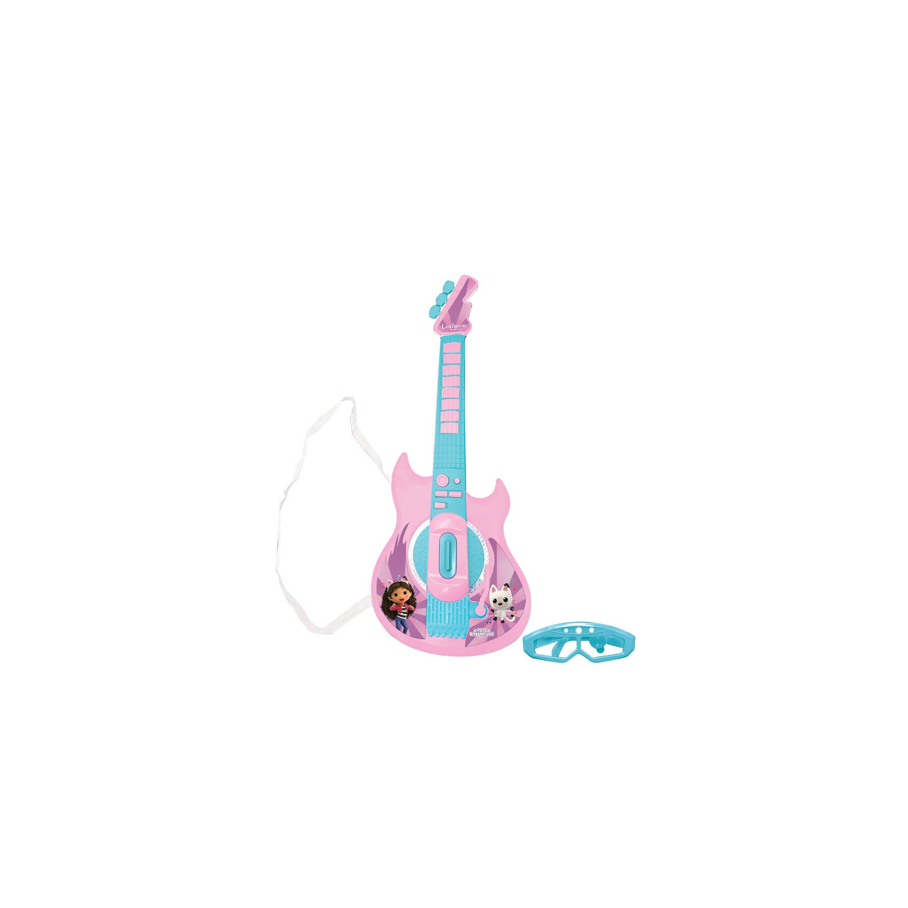 Guitarra Electronica con Microfono La Casa de Muñecas de Gabby