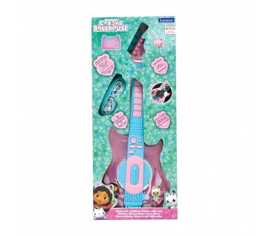 Guitarra Electronica con Microfono La Casa de Muñecas de Gabby