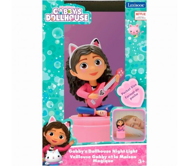 Luz Nocturna 3D La Casa de Muñecas de Gabby