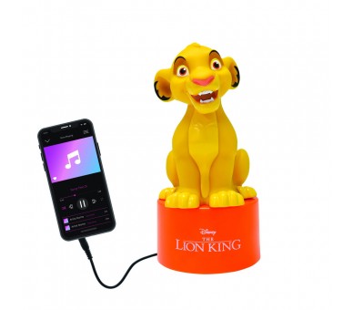 Luz Nocturna Altavoz El Rey Leon Disney