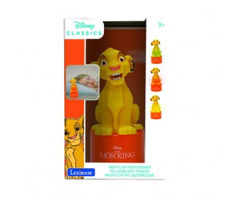 Luz Nocturna Altavoz El Rey Leon Disney
