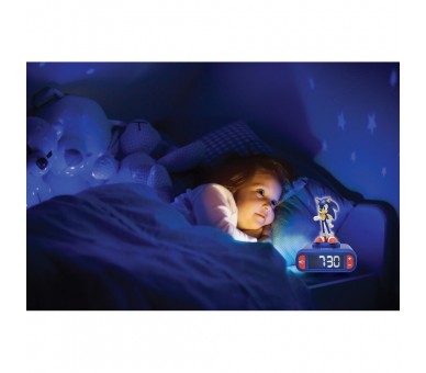 Reloj Despertador Luz Nocturna 3D Sonic the Hedgehog