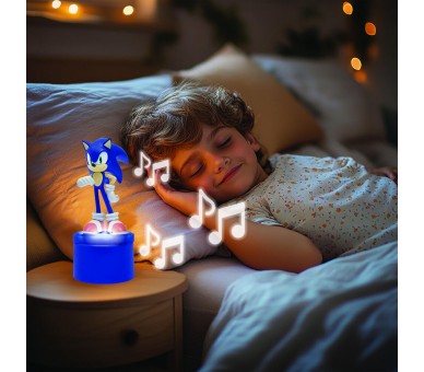Luz Nocturna Altavoz Sonic the Hedgehog