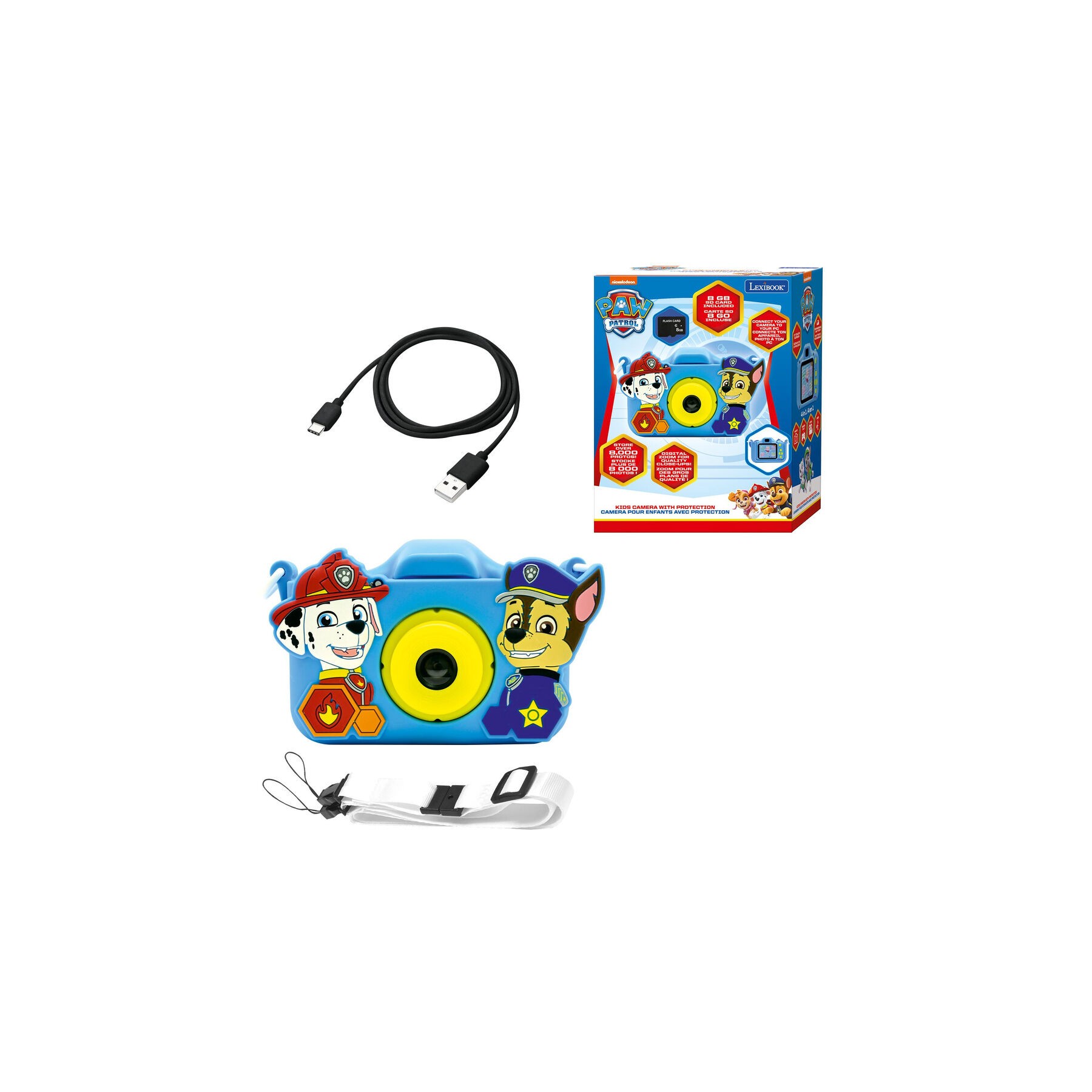 Camara Digital con Proteccion Patrulla Canina Paw Patrol